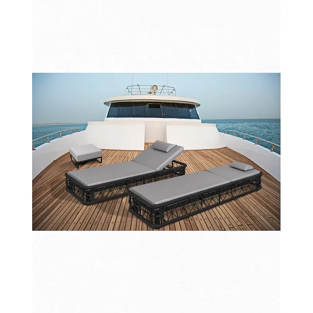 Marine/SL CAT A Sun-Lounger - Αλουμίνιο - 211x80x103 cm