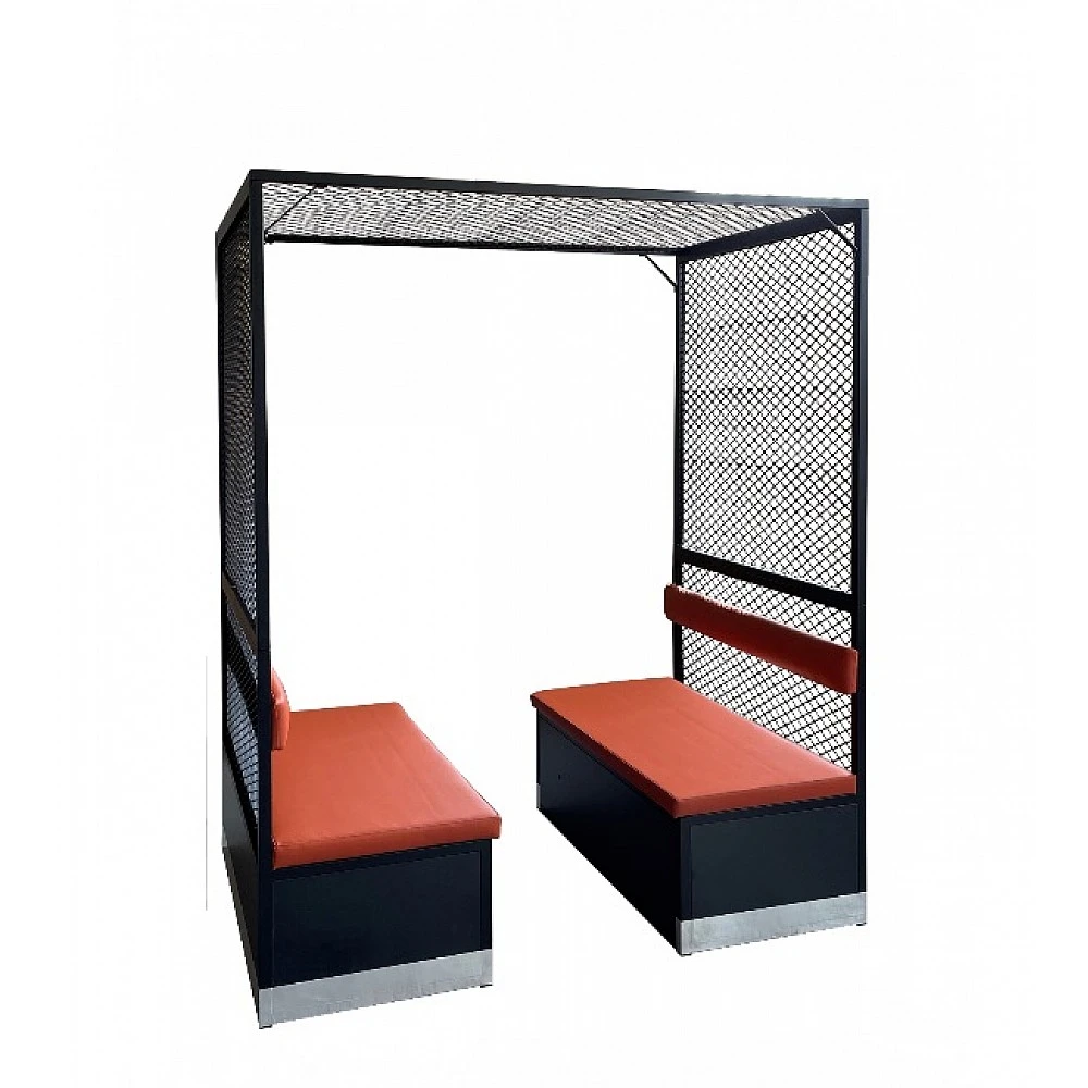 Coupe-Cage Metal K/D Composition CAT.A - Μέταλλο - 165x110x225.5 cm