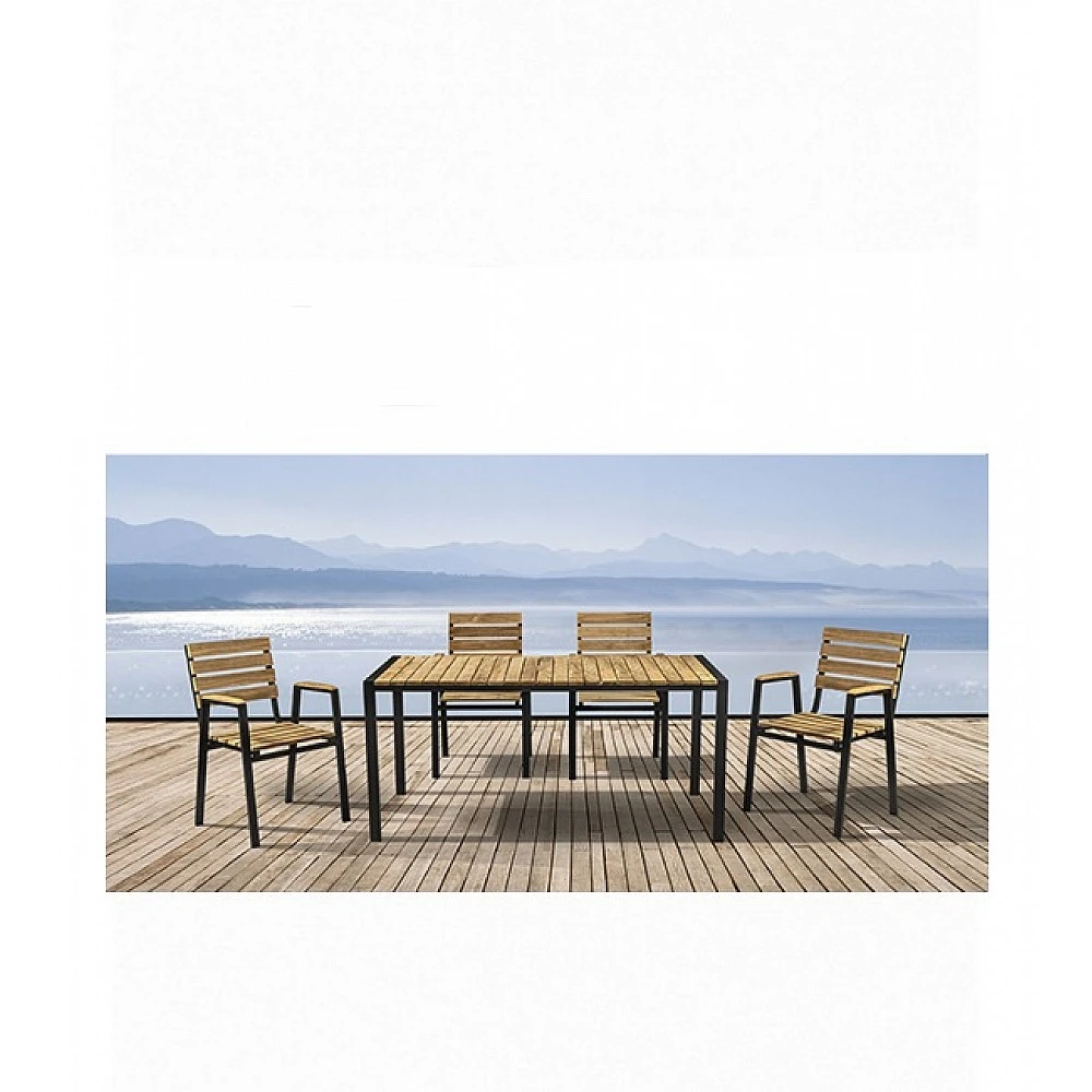 Falcon/D7 Dining Set - Μέταλλο