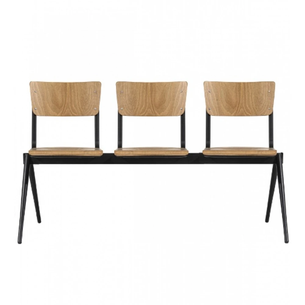Fuego/D3 Bench - Μέταλλο - 52x150x83 cm