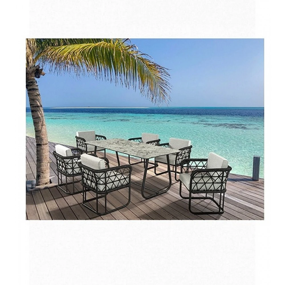 Marine/D7 Dining Set COM - Αλουμίνιο