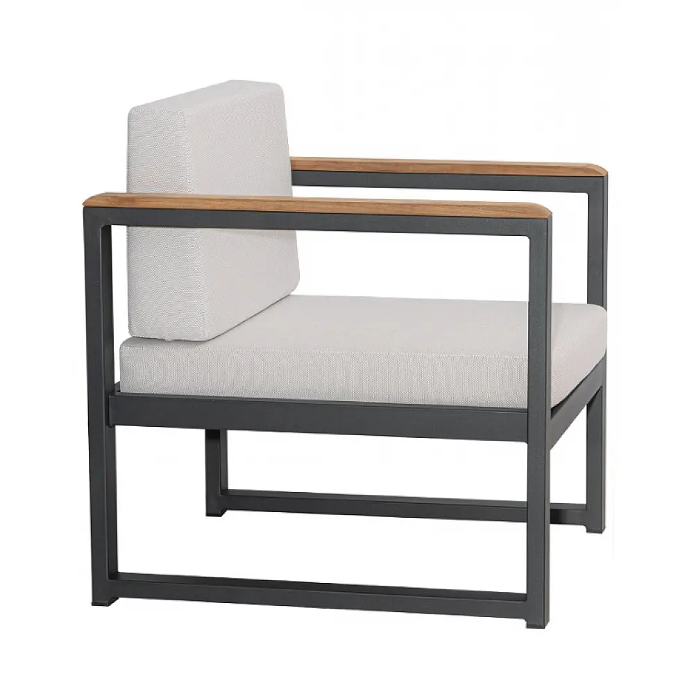 Falcon/L COM Armchair - Μέταλλο - 75x67x82 cm