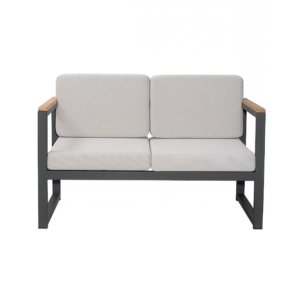 Falcon/D2 COM Sofa - Μέταλλο - 75x125x82 cm