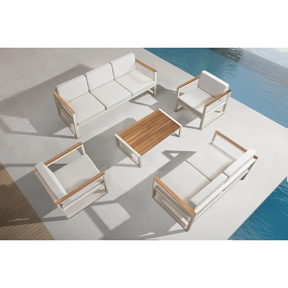 Falcon-3+2  Lounge Set CAT A - Μέταλλο