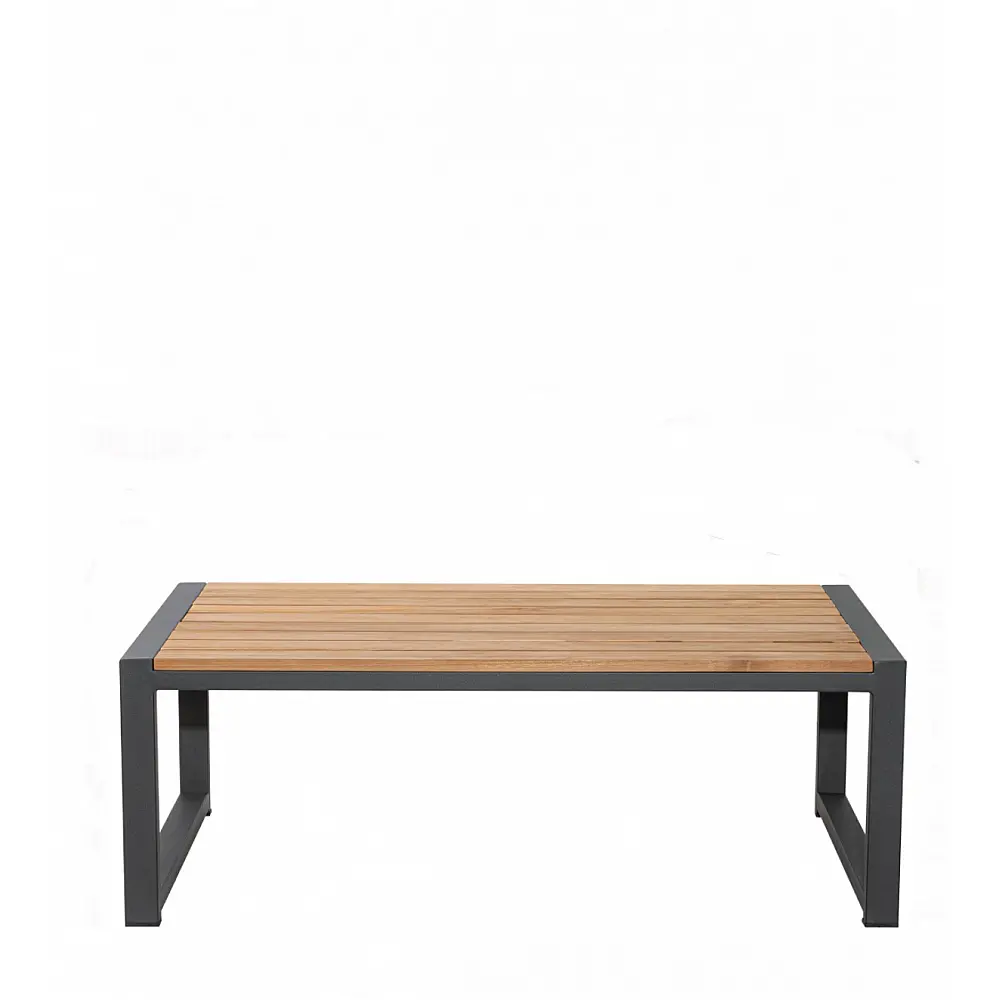 Falcon/T2-L-Teak Table - Μέταλλο - 114.5x67x40 cm