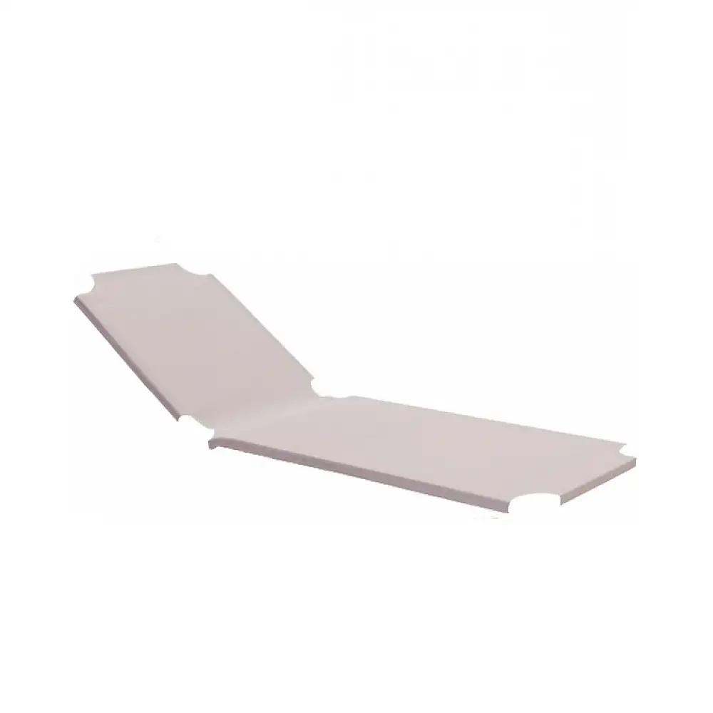 Sun-Lounger Cover Textilene Double Colored white-Brown*