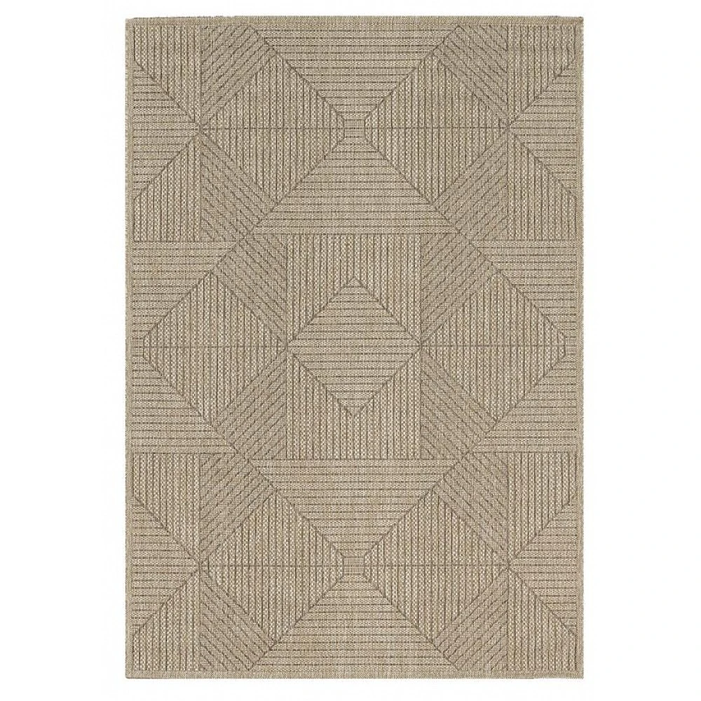 ΧΑΛΙ ETHNIK  2011C BROWN/CARAMEL BEIGE - 070X140  NewPlan