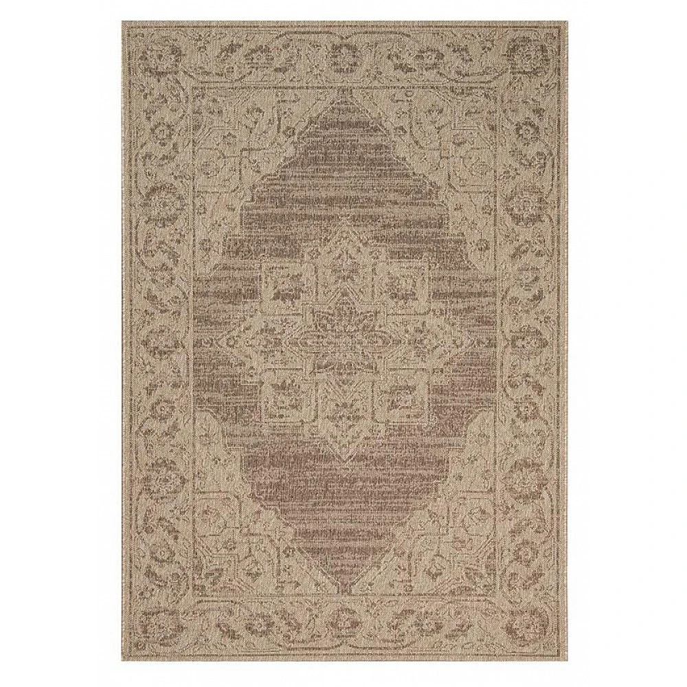 ΧΑΛΙ ETHNIK  204005C BROWN/CARAMEL BEIGE - 070X140  NewPlan