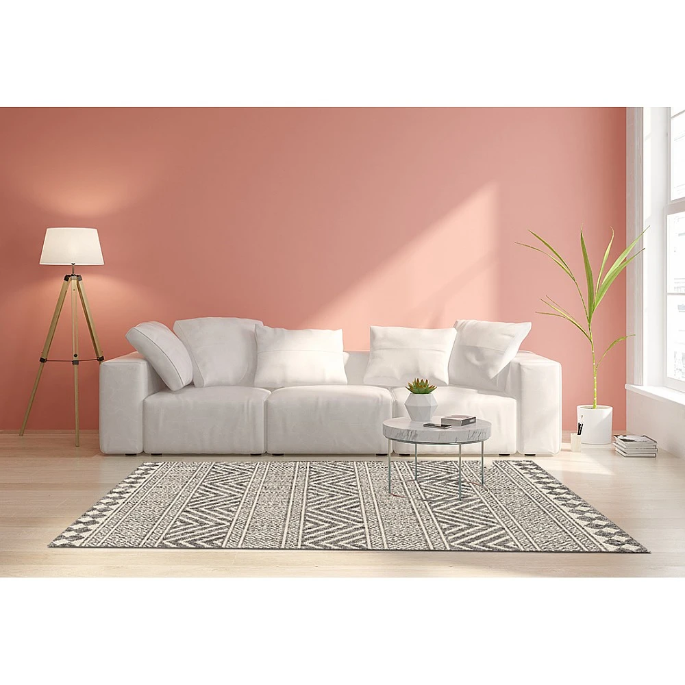 ΧΑΛΙ ETHNIK 7525D GREY-ECRU - 133X190 NewPlan ΧΑΛΙ ETHNIK 7525D GREY-ECRU - 133X190 NewPlan