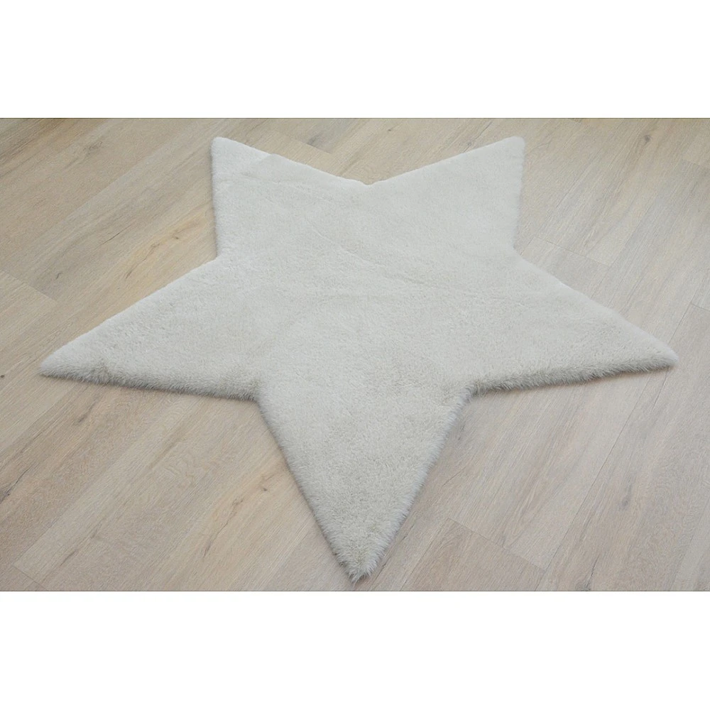 ΧΑΛΙ PUFFY FC3B BEIGE STAR ANTISLIP - 160X160 NewPlan ΧΑΛΙ PUFFY FC3B BEIGE STAR ANTISLIP - 160X160 NewPlan