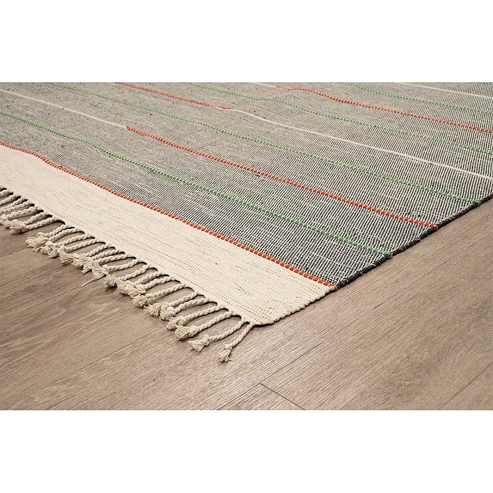 ΧΑΛΙ RIBELLA ΧΕΙΡΟΠΟΙΗΤΟ 500 L.GREY - 200X285  NewPlan