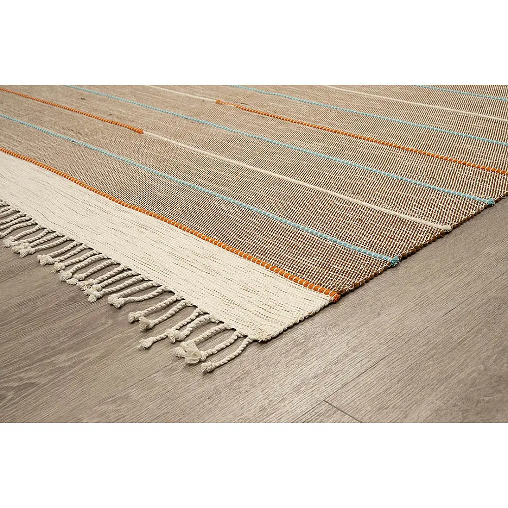 ΧΑΛΙ RIBELLA ΧΕΙΡΟΠΟΙΗΤΟ 600 BROWN - 160X230  NewPlan