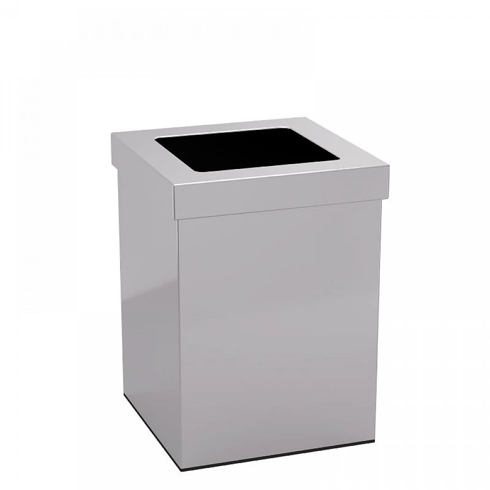 Καλάθι Γραφείου / Δωματίου 12 Lit - Inox, Pam & Co, W20 x D20 x H30 (cm), 202030-001