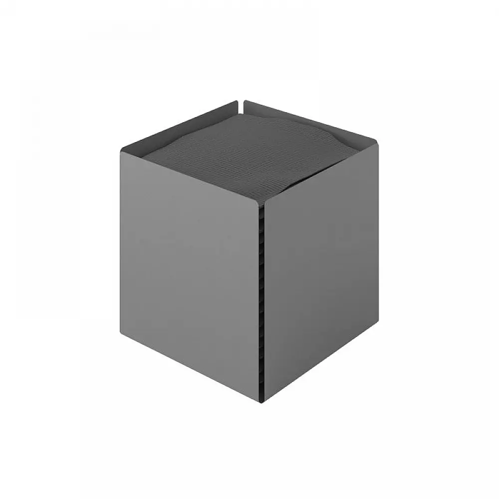 Θήκη Χαρτομάντηλων Κύβος - Matt Concrete Grey, Pam & Co, W13 x D13 x H13 (cm), 123-163 Θήκη Χαρτομάντηλων Κύβος - Matt Concrete Grey, Pam & Co, W13 x D13 x H13 (cm), 123-163