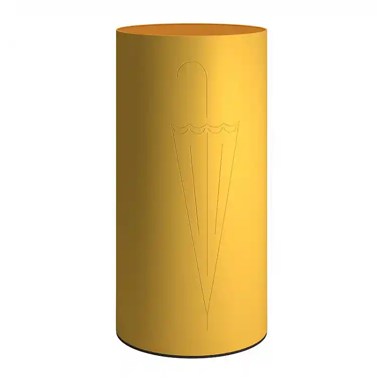 Ομπρελοθήκη - Matt Yellow, Pam & Co, Ø25 x H50 (cm), 28-603