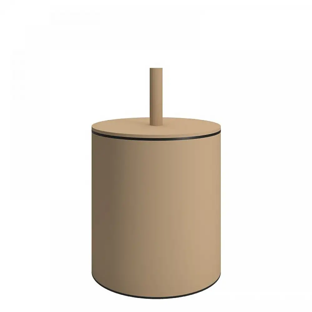 Χαρτοδοχείο 5 Lit - Matt Beige, Pam & Co, Ø20 x H35 (cm), 139-103