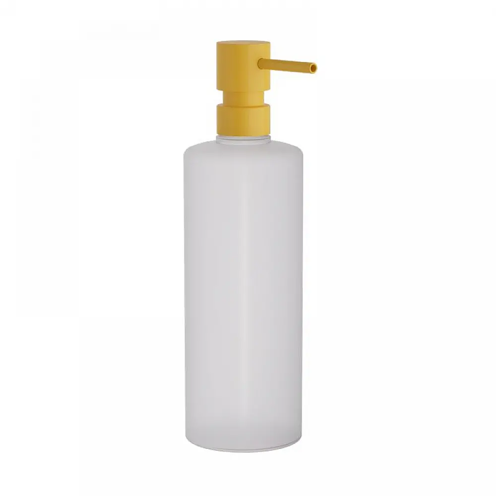 Επαγγελματικό Dispenser, 650ml - Matt Yellow, Pam & Co, Ø7 x H25 (cm), 100-603