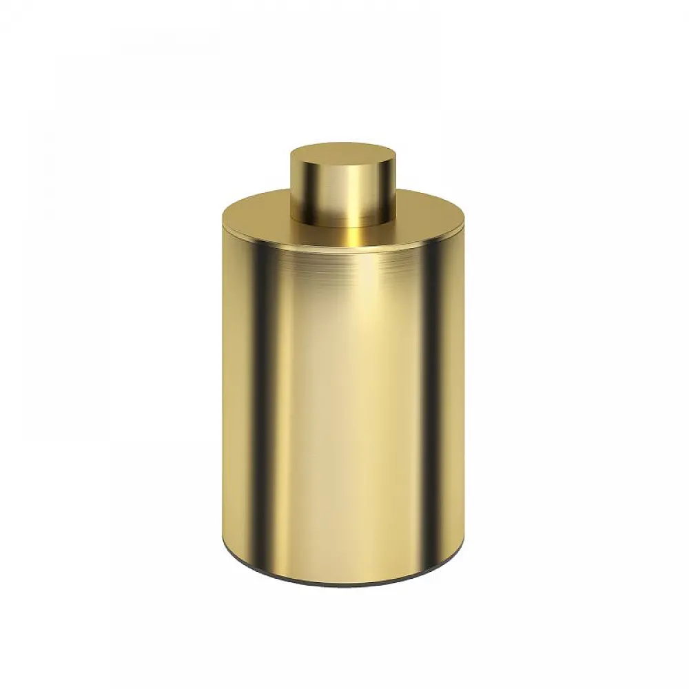 Θήκη Οργάνωσης - Brushed Gold, Pam & Co, Ø8 x H15 (cm), 94-023
