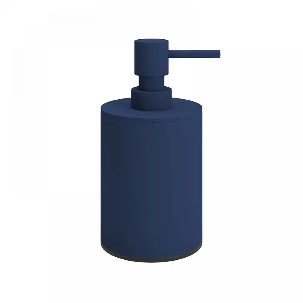 Dispenser (350ml) - Matt Navy Blue, Pam & Co, Ø8 x H15 (cm), 90-203