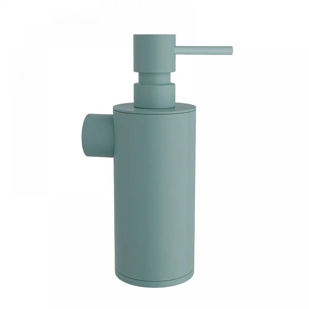 Επιτοίχιο Dispenser (350ml) - Matt Turquoise, Pam & Co, Ø6 x H19 (cm), 87-913 Επιτοίχιο Dispenser (350ml) - Matt Turquoise, Pam & Co, Ø6 x H19 (cm), 87-913