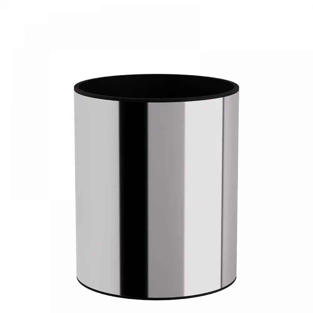 Καλάθι Γραφείου / Δωματίου 15 Lit - Inox, Pam & Co, Ø25 x H30 (cm), 2530-001