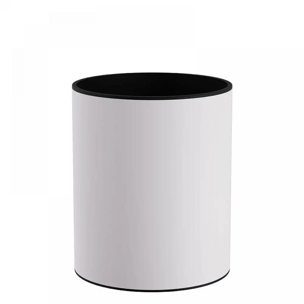 Καλάθι Γραφείου / Δωματίου 15 Lit - Matt White, Pam & Co, Ø25 x H30 (cm), 2530-033