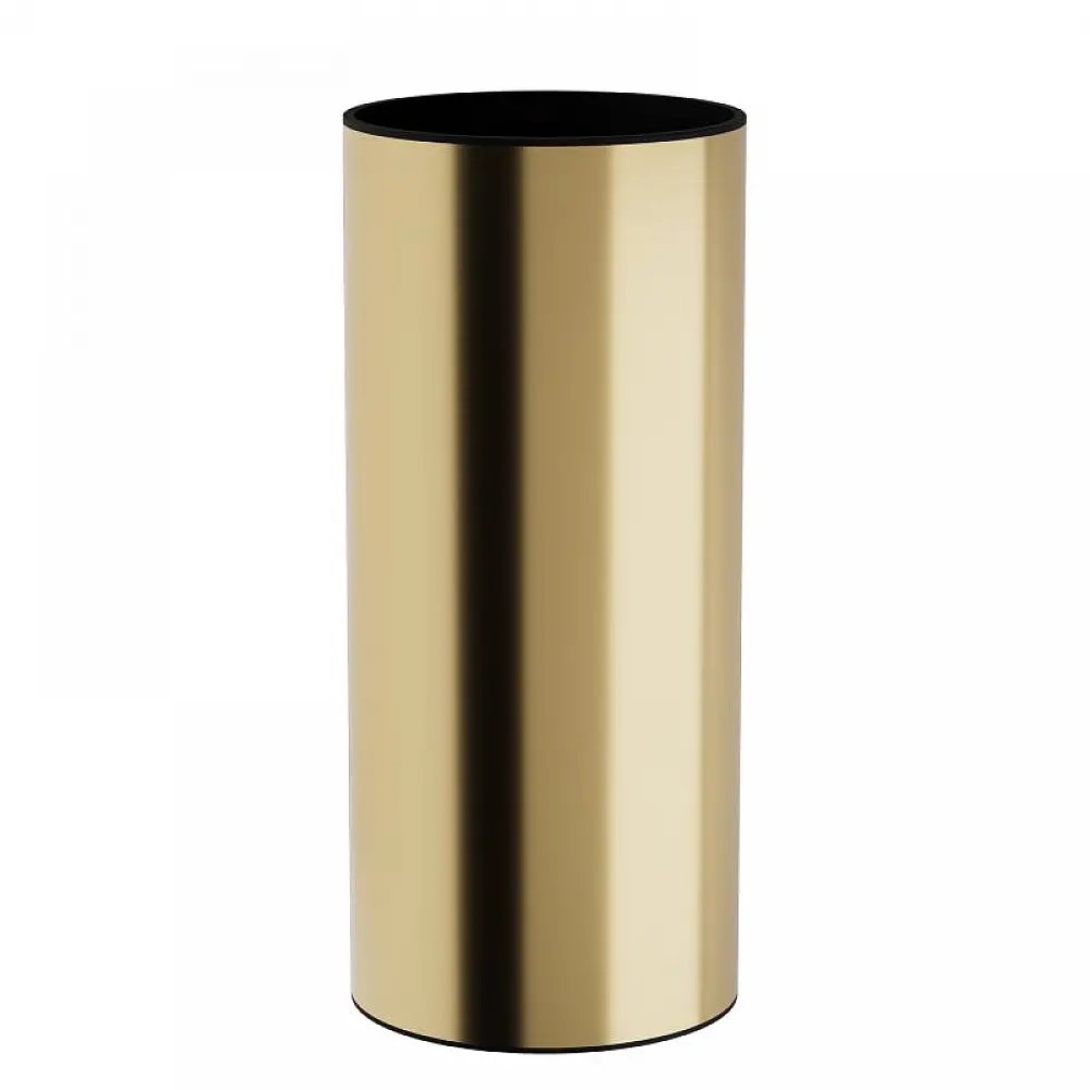 Καλάθι Απορριμμάτων 30 Lit - Brushed Gold, Pam & Co, Ø25 x H55 (cm), 2555-023