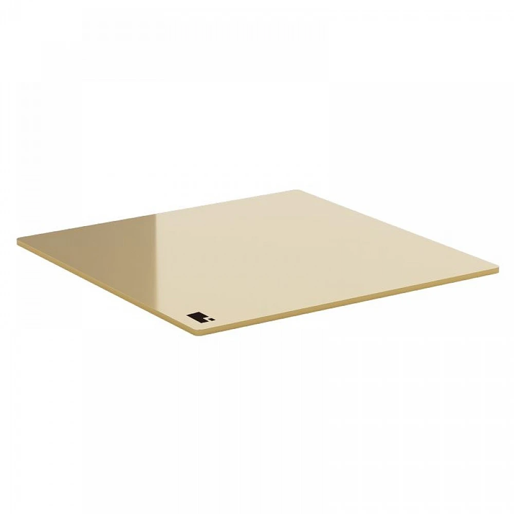 Διακοσμητικός Δίσκος (Square) - Gold, Pam & Co, W30 x D30 x H1 (cm), 3030-024