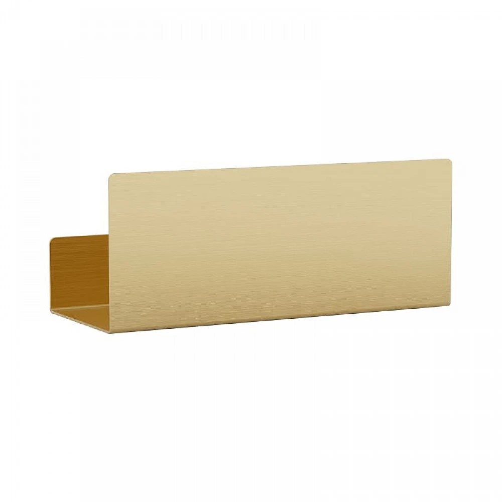 Ράφι / Σπογγοθήκη Μπάνιου (30cm) - Brushed Gold, Pam & Co, W30 x D12 x H12 (cm), 3012-023