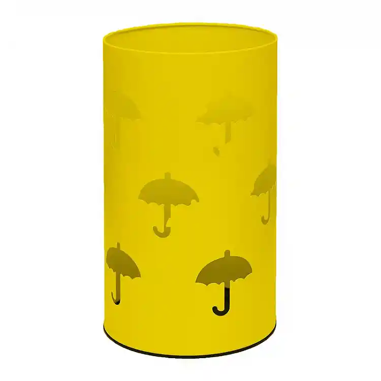 Ομπρελοθήκη - Matt Yellow, Pam & Co, Ø25 x H45 (cm), 21-603
