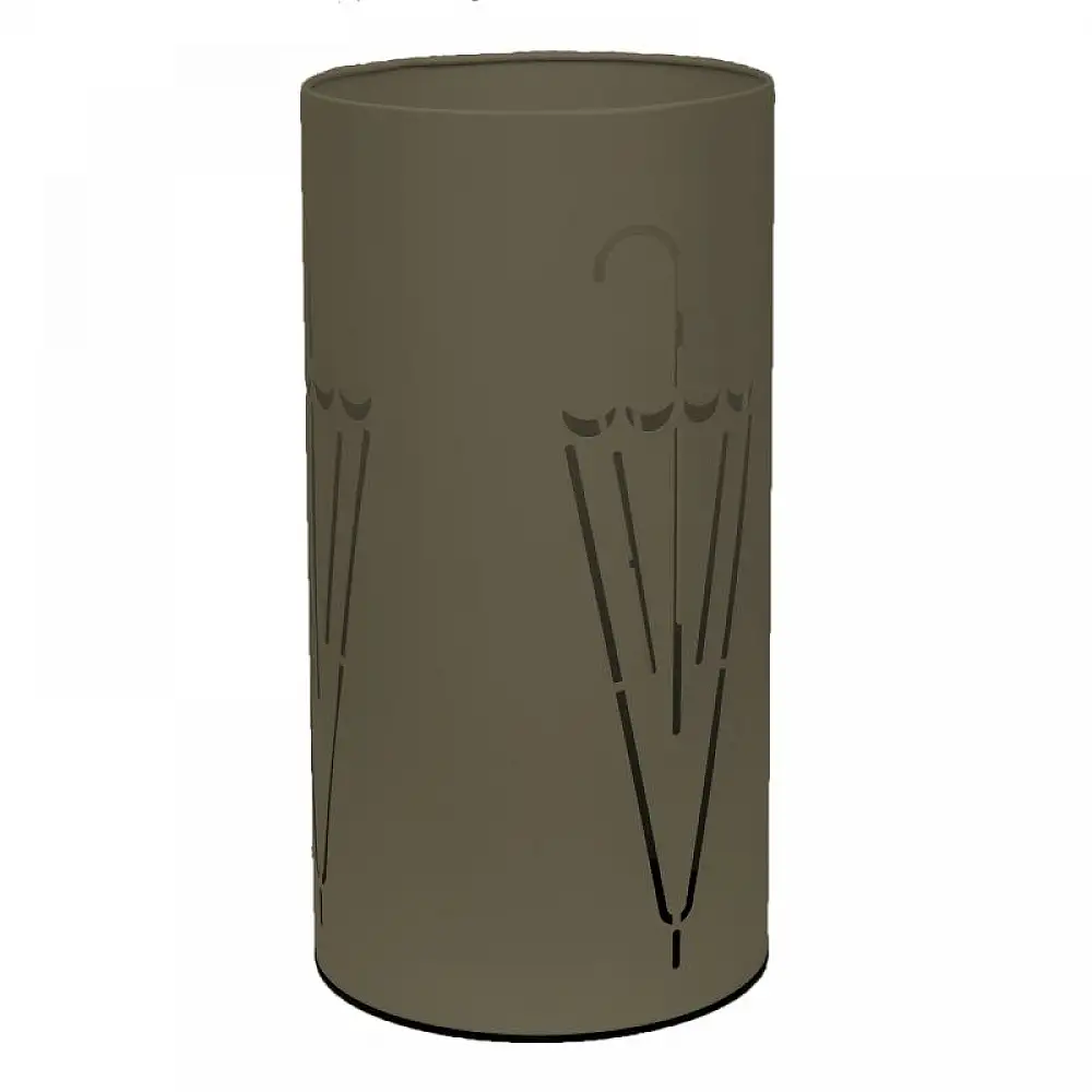Ομπρελοθήκη - Matt Light Bronze, Pam & Co, Ø25 x H50 (cm), 23-963