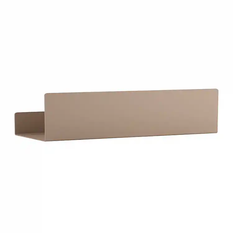 Ράφι / Σπογγοθήκη Μπάνιου (60cm) - Matt Beige, Pam & Co, W60 x D12 x H12 (cm), 6012-103