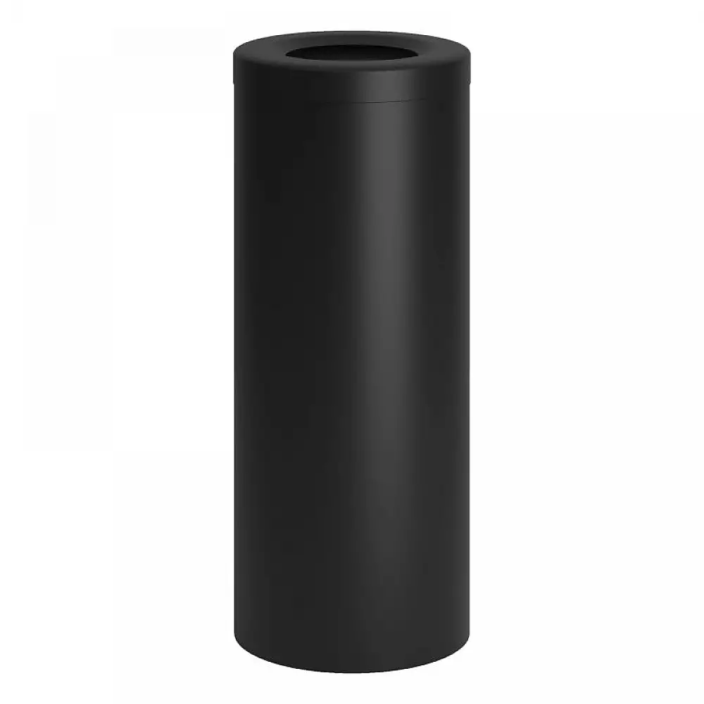 Καλάθι Απορριμμάτων 30 Lit - Matt Black, Pam & Co, Ø25 x H57 (cm), 30-2557-403