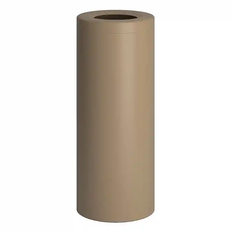 Καλάθι Απλύτων 30 Lit - Matt Beige, Pam & Co, Ø25 x H57 (cm), 29-2557-103
