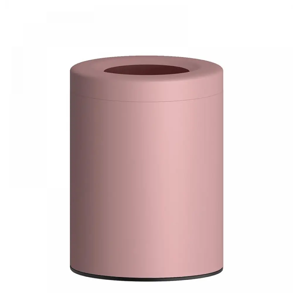 Καλάθι Γραφείου / Δωματίου 12 Lit - Matt Pink, Pam & Co, Ø25 x H30 (cm), 2536-303