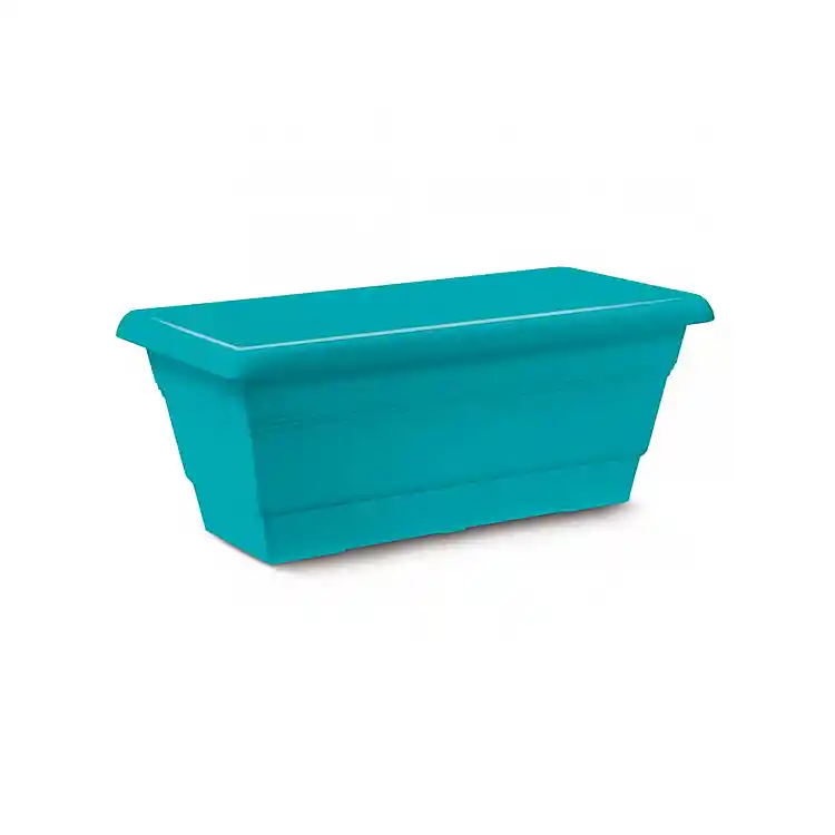 Ζαρντινιέρα FESTONE 50Χ20Χ16εκ.  TURQUOISE - 10.04.0350T