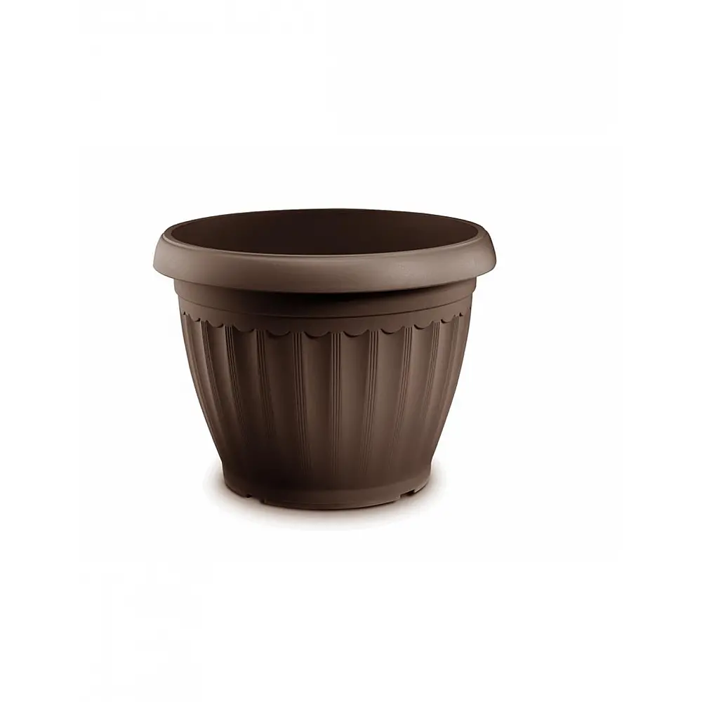 Γλάστρα CORFU Φ 35εκ.  spicy brown - 10.04.0635SB