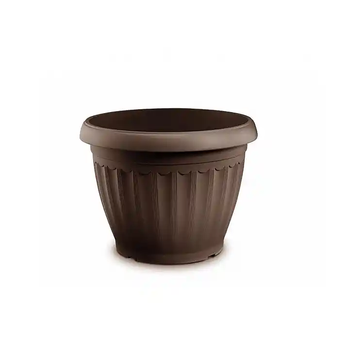 Γλάστρα CORFU Φ40 εκ.  SPICY BROWN - 10.04.0640SB