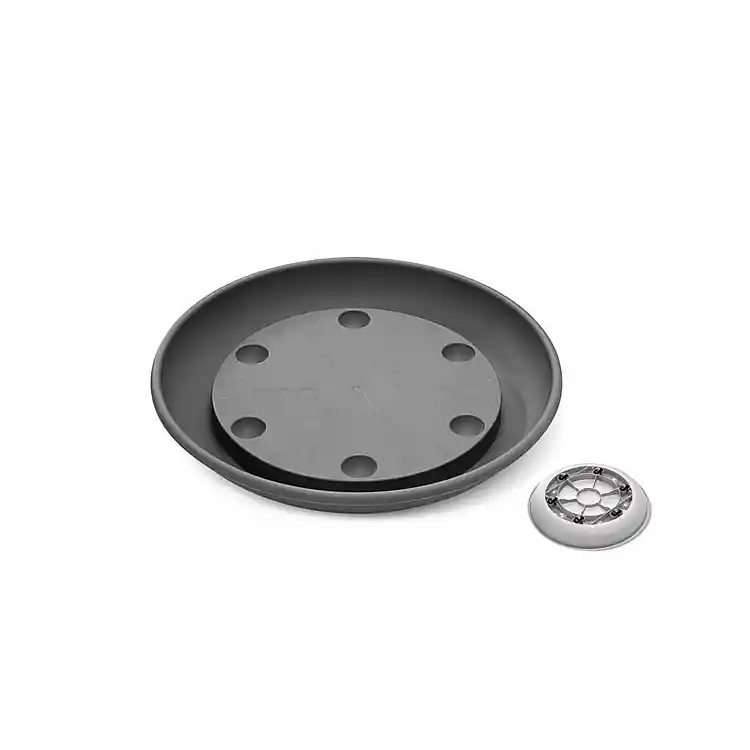 Πιάτο με ρόδες Φ. 30εκ. LIGHT GREY/ΓKPI - 10.04.0930LG