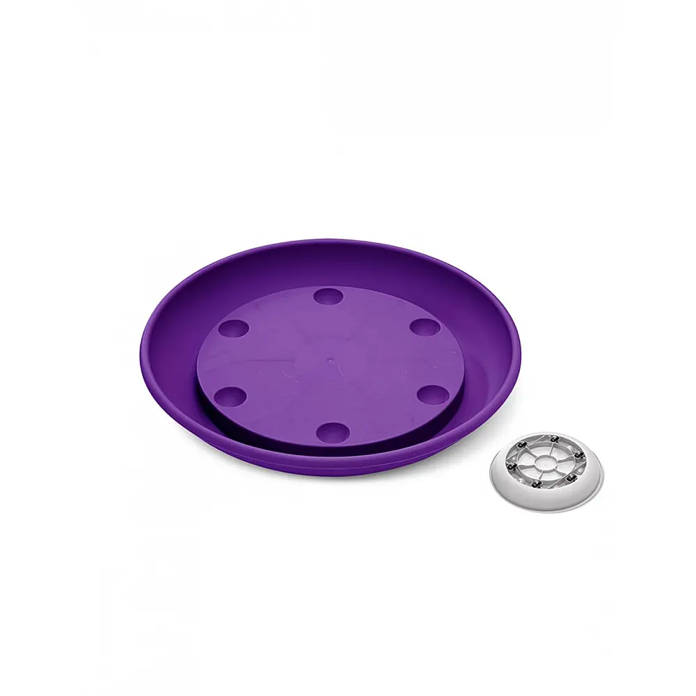 Πιάτο με ρόδες Φ. 30εκ. VIOLET/BIOΛETI - 10.04.0930V