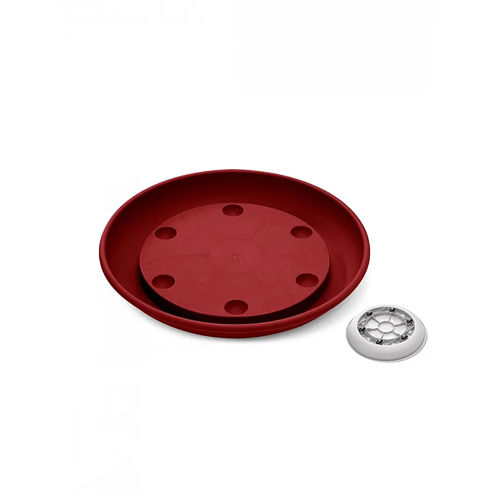 Πιάτο με ρόδες Φ. 35εκ. PASSION RED/KOKΚΙΝΟ - 10.04.0935PR