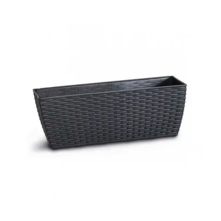 Μπαλκονιέρα NATURA 50X20 εκ.  METAL ANTHRACITE - 10.07.0850
