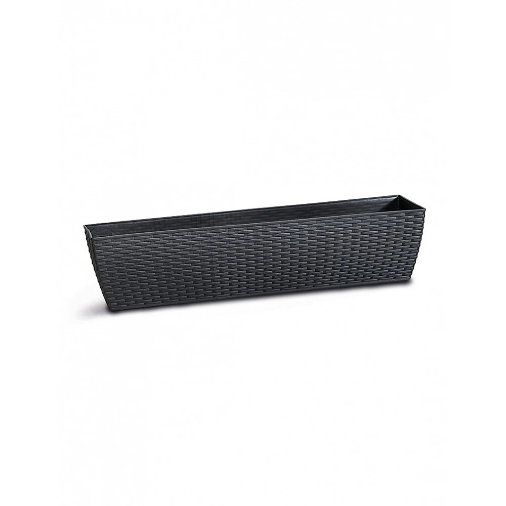 Μπαλκονιέρα NATURA 80X20 εκ.  METAL ANTHRACITE - 10.07.0880
