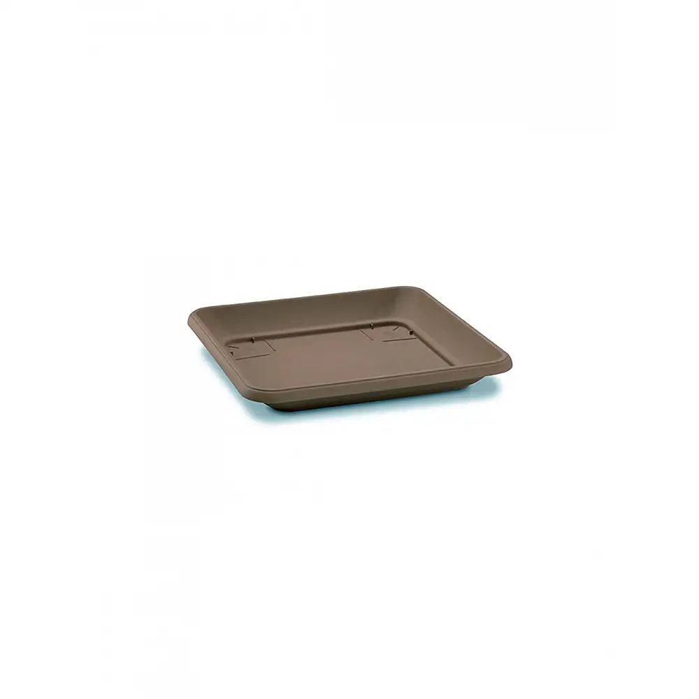 Πιάτο γλάστρας για τετρ. CORFU 45εκ. (41X41)spicy brown - 10.04.0745PSB