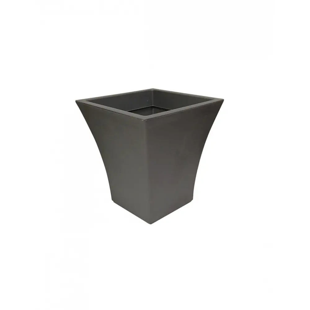 Γλάστρα CITY με ροδες square 40Χ40Χ45  anthracite - 10.12.0040