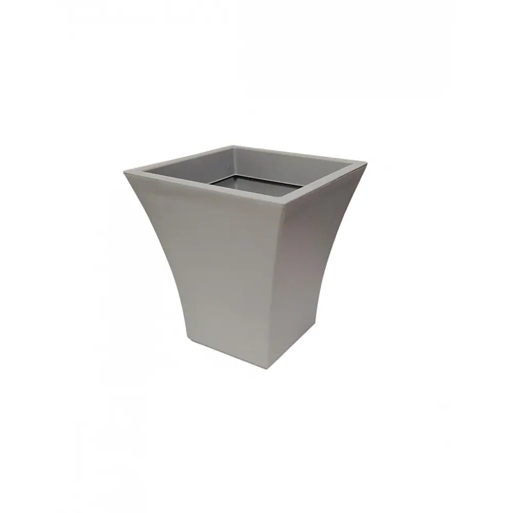 Γλάστρα CITY με ροδες square 40Χ40Χ45  urban grey - 10.12.0042