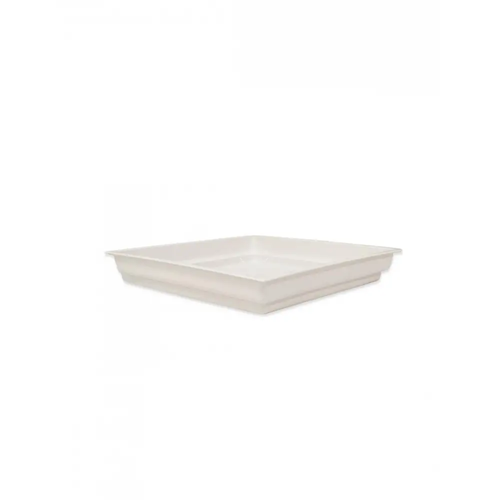 Πιάτο τετρ.  30X30X3,6 εκ.  WHITE (για CITY square 40) - 10.01.0040