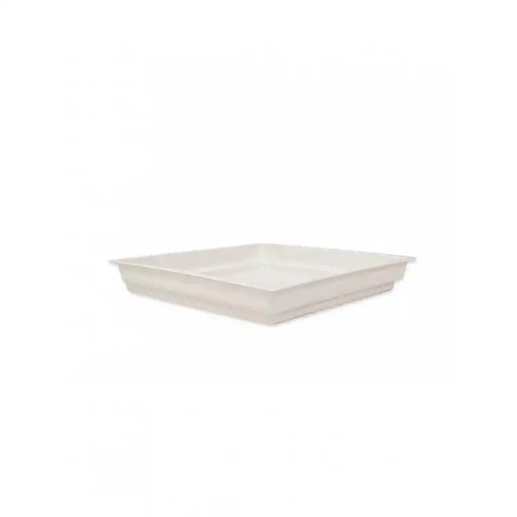 Πιάτο τετρ.  30X30X3,6 εκ.  WHITE (για CITY square 40) - 10.01.0040