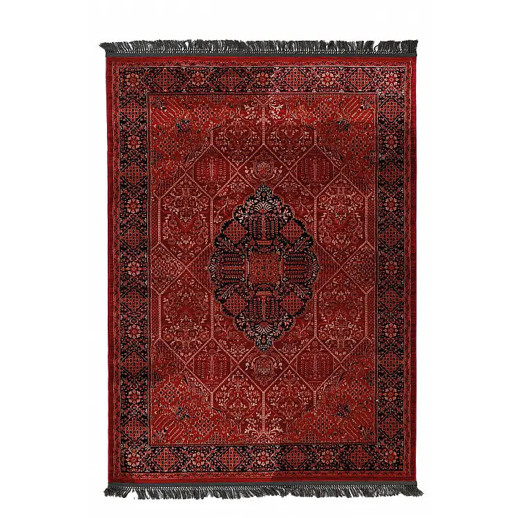 Κλασικό χαλί Afgan 316A D.RED BLACK Royal Carpet - 160 x 230 cm