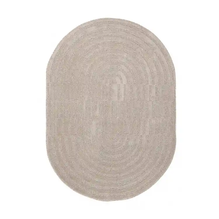 Οβάλ Χαλί Jazz 2972A BEIGE OVAL Royal Carpet - 160 x 230 cm